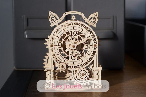 Sveglia d'epoca modello meccanico U-70163 Ugears 4