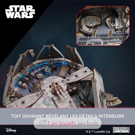 Millennium Falcon modello meccanico U-70271 Ugears 4