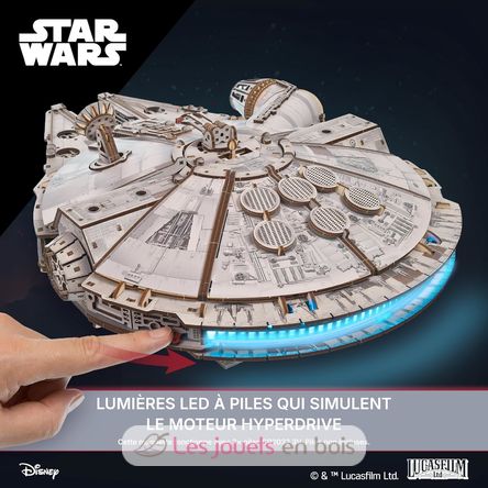 Millennium Falcon modello meccanico U-70271 Ugears 7
