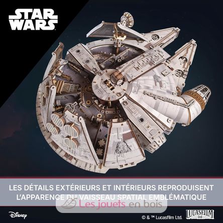 Millennium Falcon modello meccanico U-70271 Ugears 8