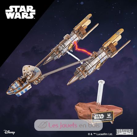 Anakin Skywalkers Podracer modello meccanico U-70273 Ugears 8