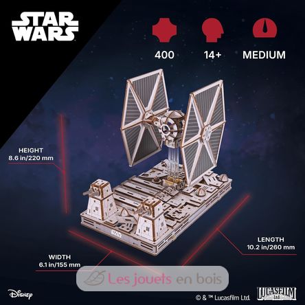 Star Wars TIE Fighter modello meccanico U-70270 Ugears 2