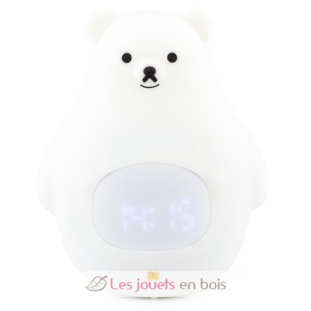 Luce notturna e sveglia Orso bianco UL8172 Ulysse 3