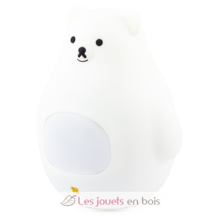Luce notturna e sveglia Orso bianco UL8172 Ulysse 1