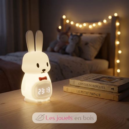 Luce notturna e sveglia Coniglietto UL8171 Ulysse 2
