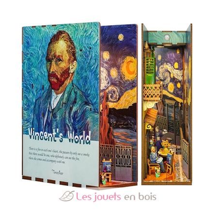 Book Nook Il mondo di Vincent T-TQ113 Tonecheer 2