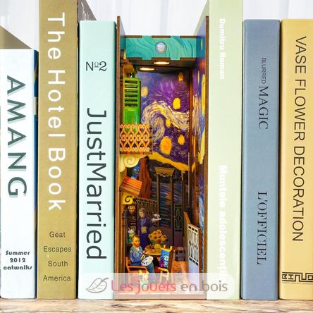 Book Nook Il mondo di Vincent T-TQ113 Tonecheer 8