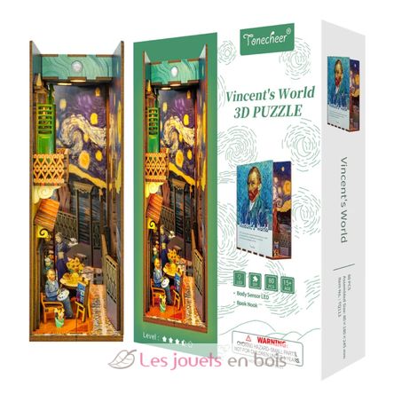 Book Nook Il mondo di Vincent T-TQ113 Tonecheer 1