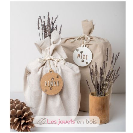 Palla di Natale cane personalizzabile, legno VI-BN20 Vintiun 5