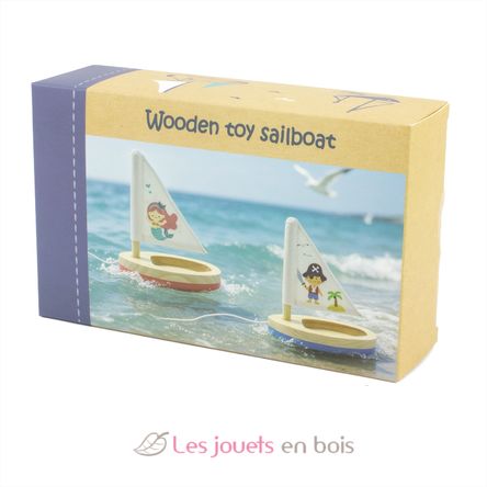 Barca a vela in legno Sirena UL241882 Ulysse 7