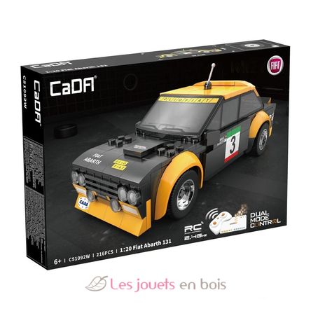 Auto sportiva Fiat 131 Abarth 254 pezzi C55035W CaDA 4