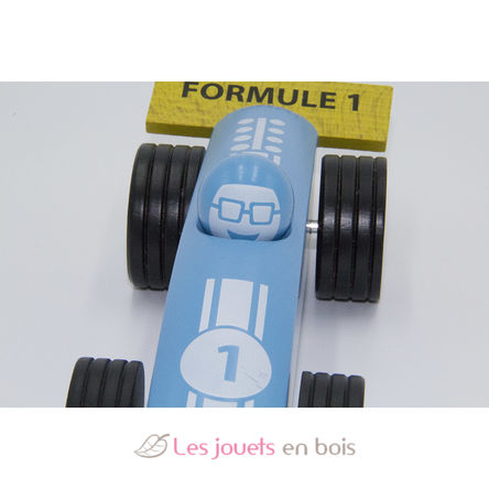 Auto di Formula 1 - blu PM F-107006B Foulon 4