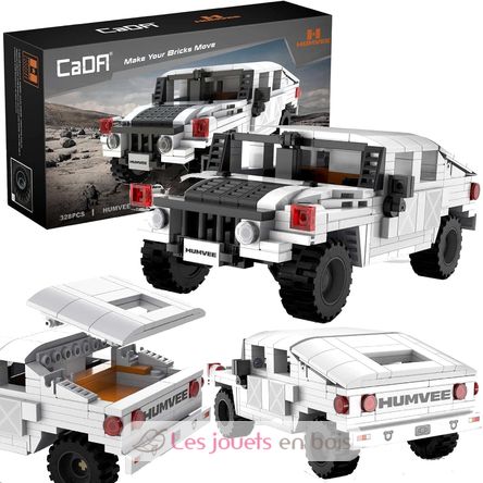 Fuoristrada Humvee 328 pezzi C55022W CaDA 2