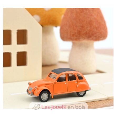Citroën 2CV 1978 arancione in miniatura NO-AMC0191027-ORANGE Norev 2