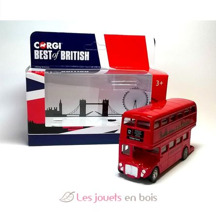 Autobus Routemaster Londra RML2757 1956 NO-CRG-GS82328 Norev 3