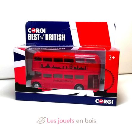 Autobus Routemaster Londra RML2757 1956 NO-CRG-GS82328 Norev 4