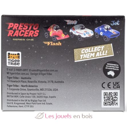Presto Racers Flash rosso TT5-0629 Tiger Tribe 5