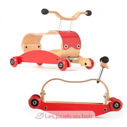 Wishbone Mini Flip 3 in 1 - Rosso WBD-5121-5111-5131-5100.103 Wishbone Design Studio 4