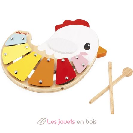 Xilofono gallina J03335 Janod 3