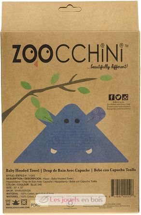 L'ippopotamo Henry - Cuffia da bagno ZOO-122-000-002 Zoocchini 5