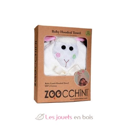 Lola l'agnello - Mantellina da bagno ZOO-122-000-003 Zoocchini 6