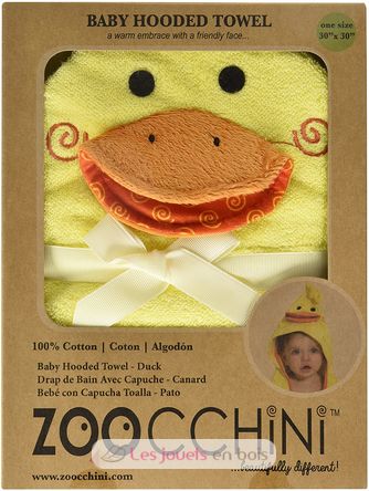 L'anatra Puddles - Mantello da bagno ZOO-122-000-001 Zoocchini 5