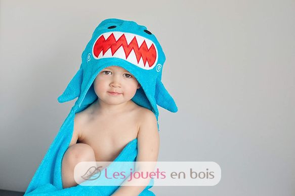Asciugamano per bambini - Sherman le requin ZOO-122-001-009 Zoocchini 4