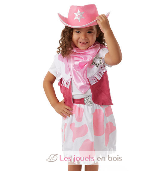 Travestimento da cowgirl - da 3 a 6 anni - Melissa&Doug 14272